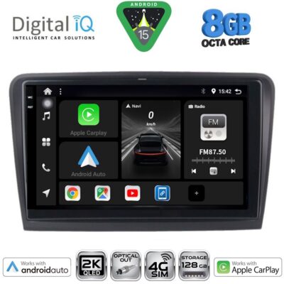 DIGITAL IQ BXK 20604_CPAA (10inc) MULTIMEDIA TABLET for SKODA SUPERB mod. 2008-2015