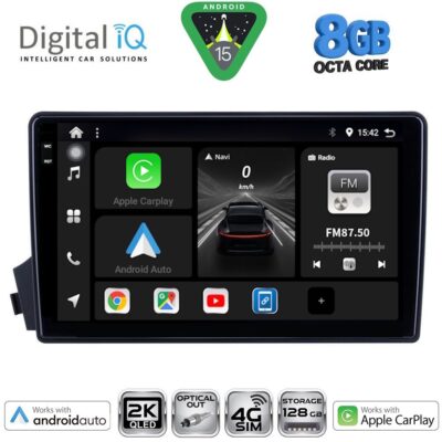DIGITAL IQ BXK 20650_CPAA (9inc) MULTIMEDIA TABLET SSANGYANG ACTYON - KYRON mod. 2006-2015