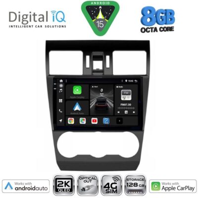 DIGITAL IQ BXK 20663_CPAA (9inc) MULTIMEDIA TABLET for SUBARU FORESTER - IMPREZA - XV mod. 2013-2019