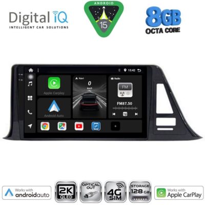 DIGITAL IQ BXK 20709_CPAA (9inc) MULTIMEDIA TABLET for TOYOTA CH-R mod. 2017>