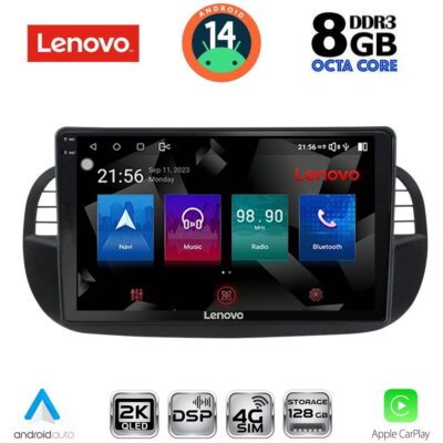 LENOVO SSW 10130BL_CPA (9inc) MULTIMEDIA TABLET for FIAT 500 mod. 2007-2015 (BLACK)