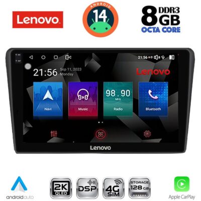LENOVO SSW 10704BL_CPA (9inc) MULTIMEDIA TABLET for TOYOTA AVENSIS (T25) mod. 2003-2009 (BLACK)